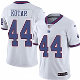 Nike Men & Women & Youth Giants 44 Doug Kotar White Color Rush Limited Jersey,baseball caps,new era cap wholesale,wholesale hats